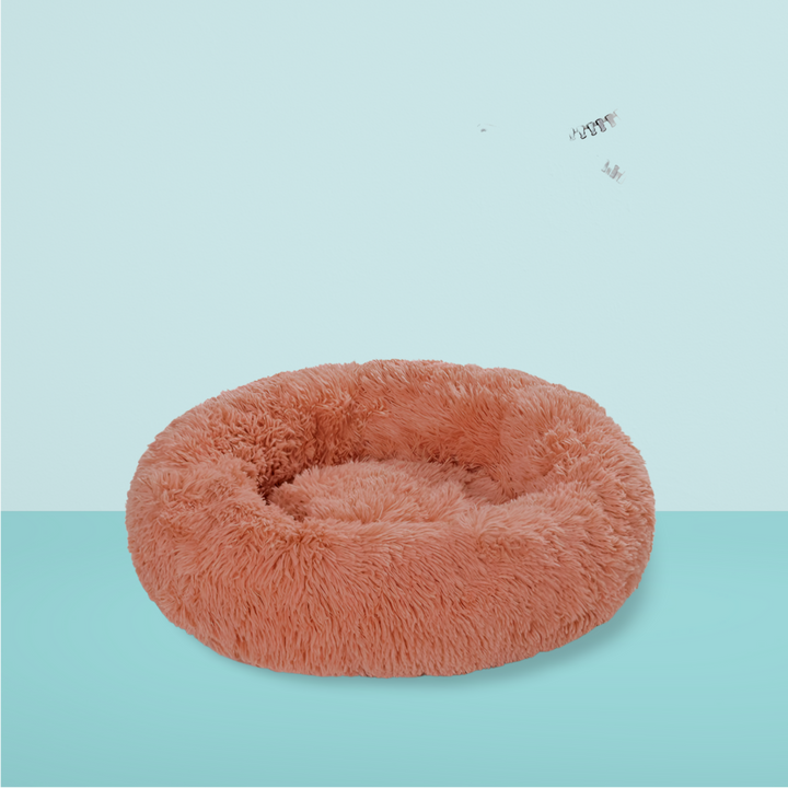 Fluffy Donut Dog Bed - PetsDreamy