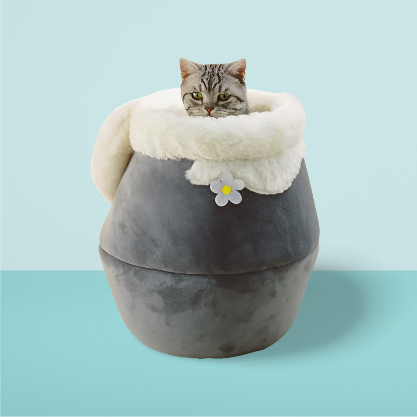 PetsDreamy™ - 3-in-1 Honey Pot Cat Bed - PetsDreamy
