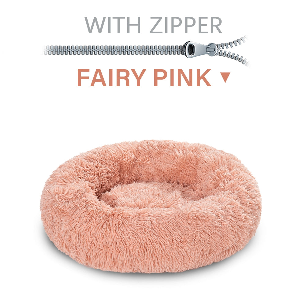 Fluffy Donut Dog Bed - PetsDreamy