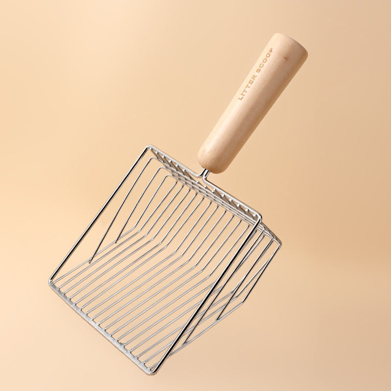 Metal Filter Cat Litter Shovel Set Pet Toilet Cleaning - PetsDreamy