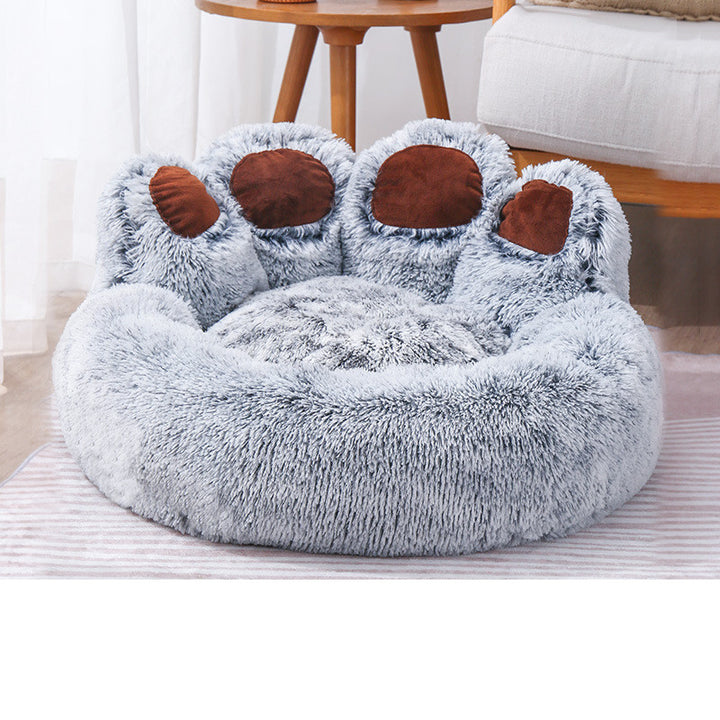 Dog Bed Cat Mat Round Large Pet House - PetsDreamy