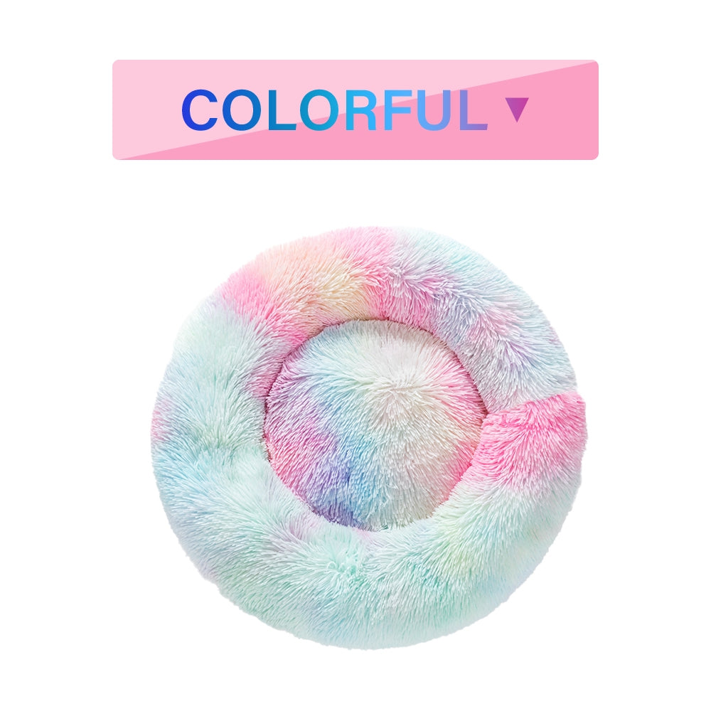 Fluffy Donut Dog Bed - PetsDreamy