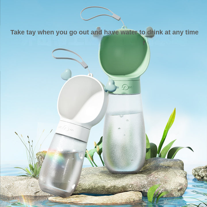 2 In 1 Dog Water Bottle Dispenser With Food - PetsDreamy