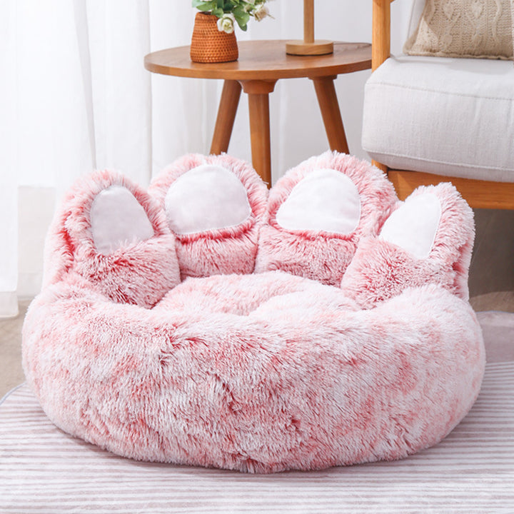 Dog Bed Cat Mat Round Large Pet House - PetsDreamy