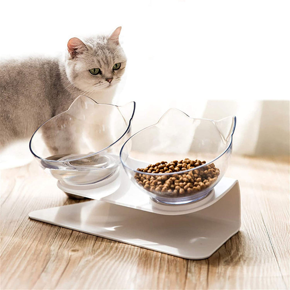 Anti-Vomiting Orthopedic Cat Bowl - PetsDreamy